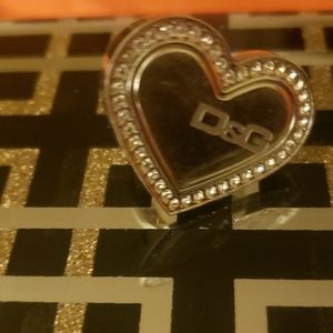 Silver D&G ring